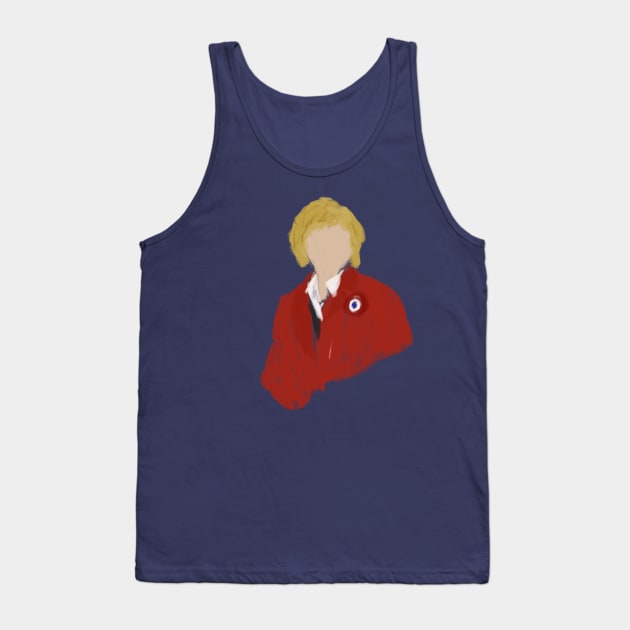 Enjolras Paiting Tank Top by byebyesally